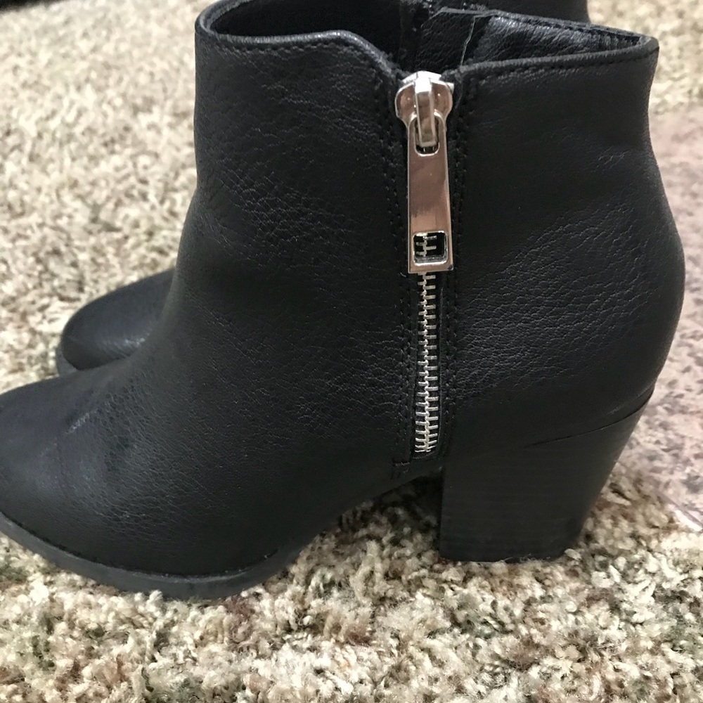 Black boots from Express